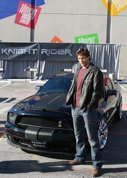 NBC unveils the 2008 Shelby GT500KR as KITT, star of upcoming two-hour TV movie Knight Rider.